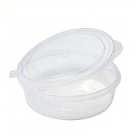 PP Sauce Cup with Hinged Lid
