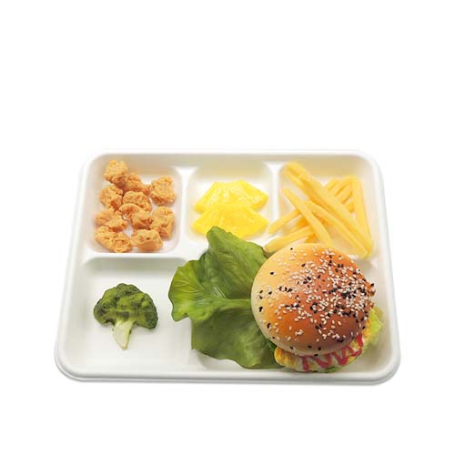 Sugarcane Bagasse Snack Serving Tray