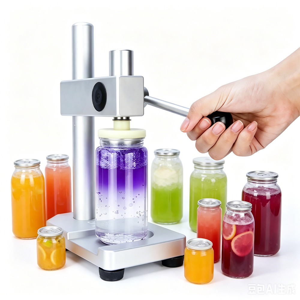 Automatic PET Can Sealing Machine for Beverage Packaging