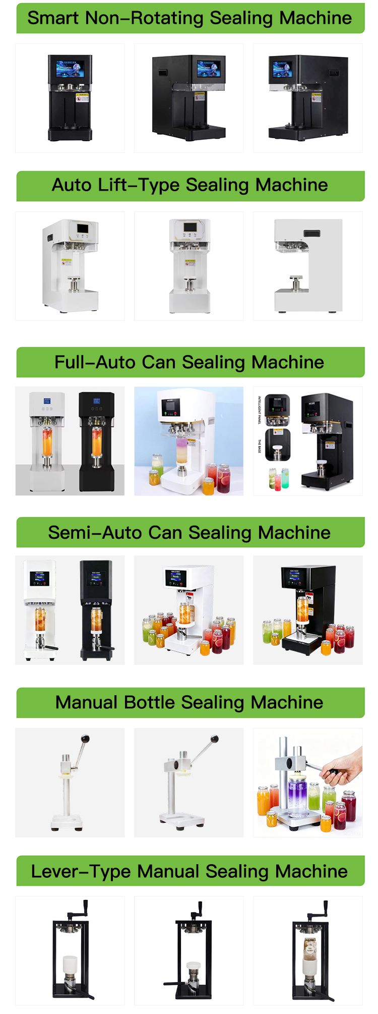 Automatic PET Can Sealing Machine for Beverage Packaging