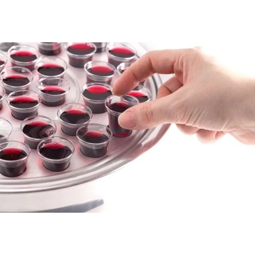 Clear Disposable Plastic Communion Cups 0