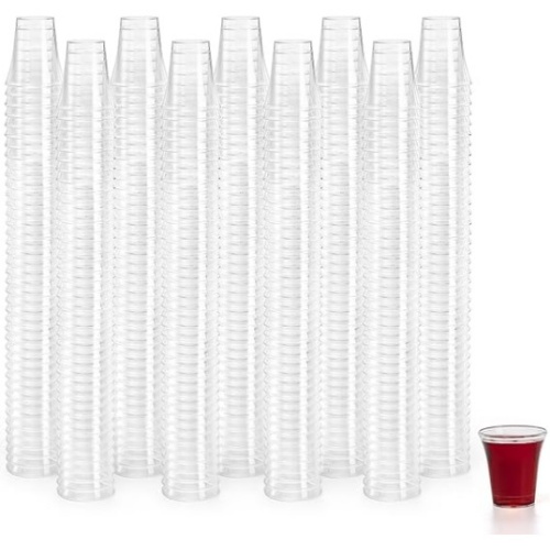 Clear Disposable Plastic Communion Cups 0
