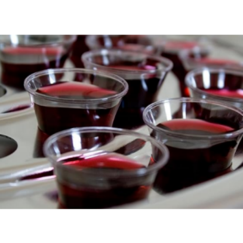 Clear Disposable Plastic Communion Cups 0