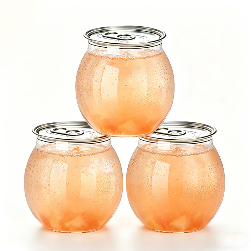 Clear PET Easy Open Can