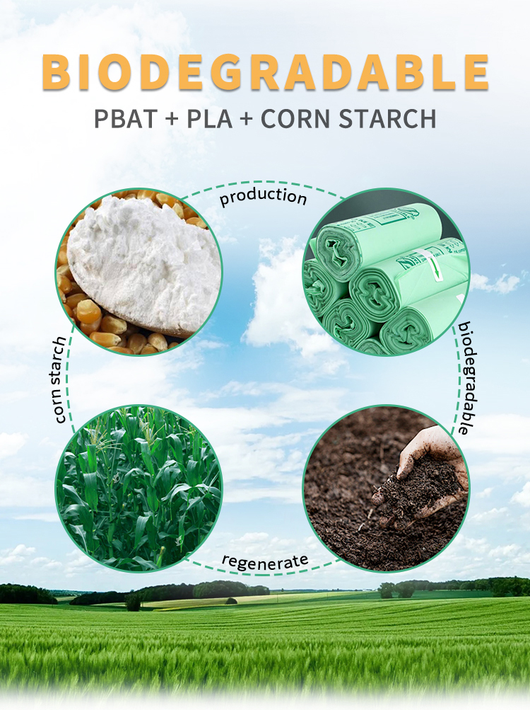 Compostable Garbage Bags Supplier