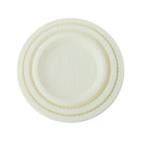Cornstarch Biodegradable Plate