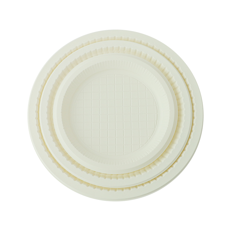 Cornstarch Biodegradable Plate