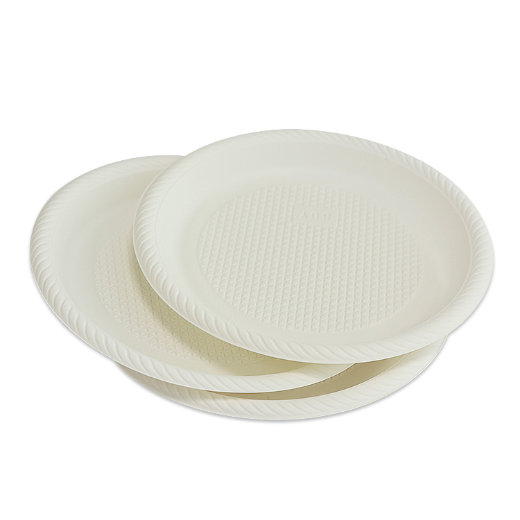 Cornstarch Biodegradable Plate