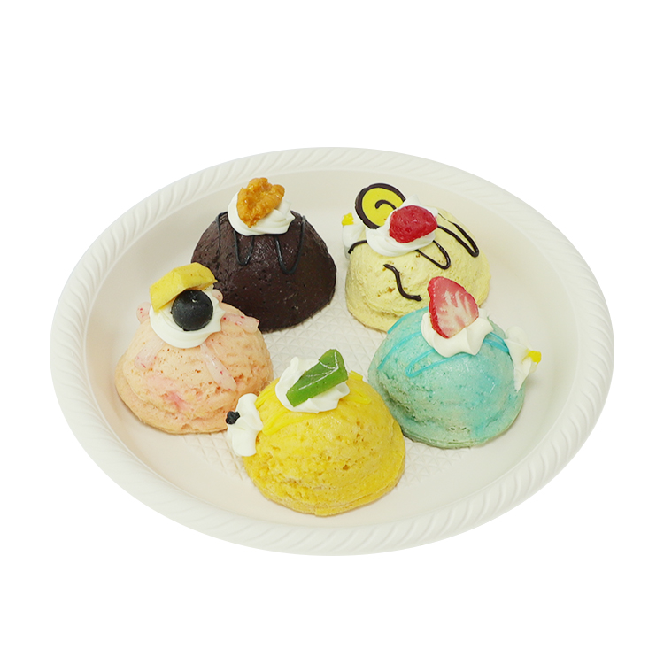 Cornstarch Dessert Plate