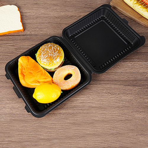 Cornstarch Hamburger Clamshell Box