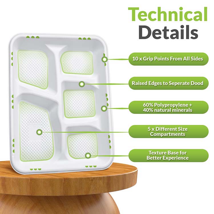 Cornstarch Sushi Packaging Tray