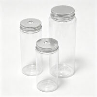 PET Juice Bottle with Aluminum Lid