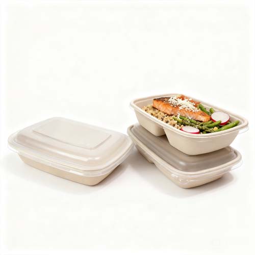 Sugarcane Bagasse Lunch Box