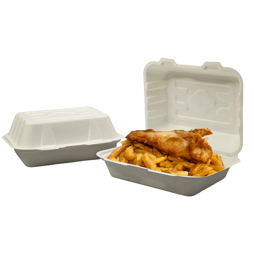 Sugarcane Bagasse Restaurant Food Container