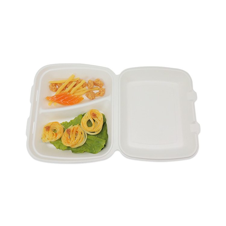 Sugarcane Bagasse Restaurant Food Container