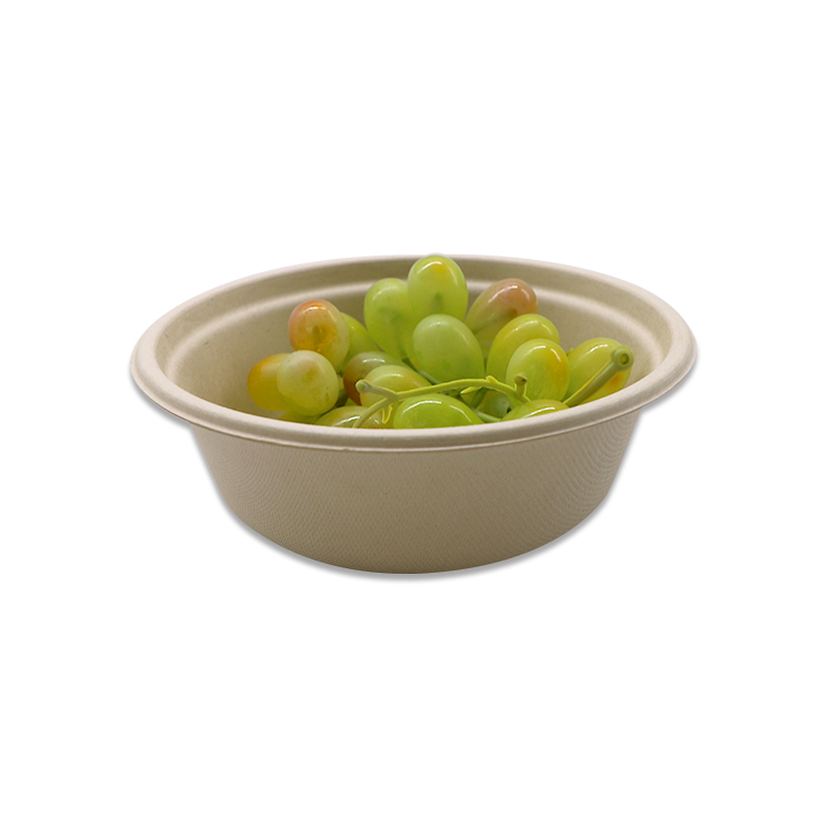 Sugarcane Bagasse Round Bowl
