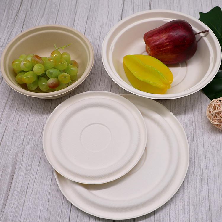 Sugarcane Bagasse Serving Bowl