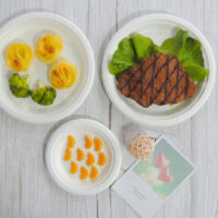 Sugarcane Round Plate
