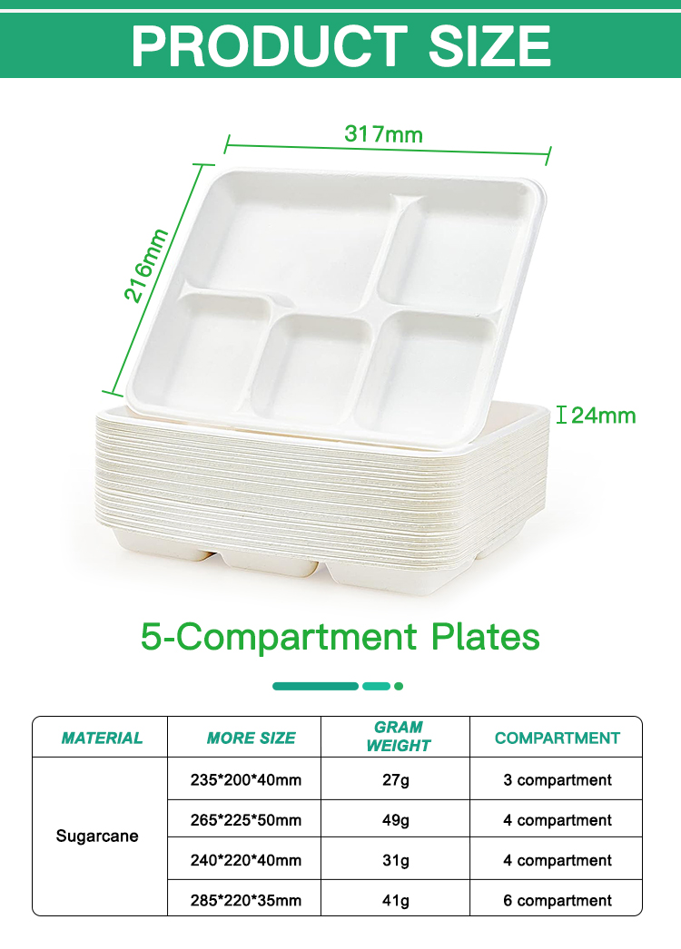 Sugarcane Serving Tray