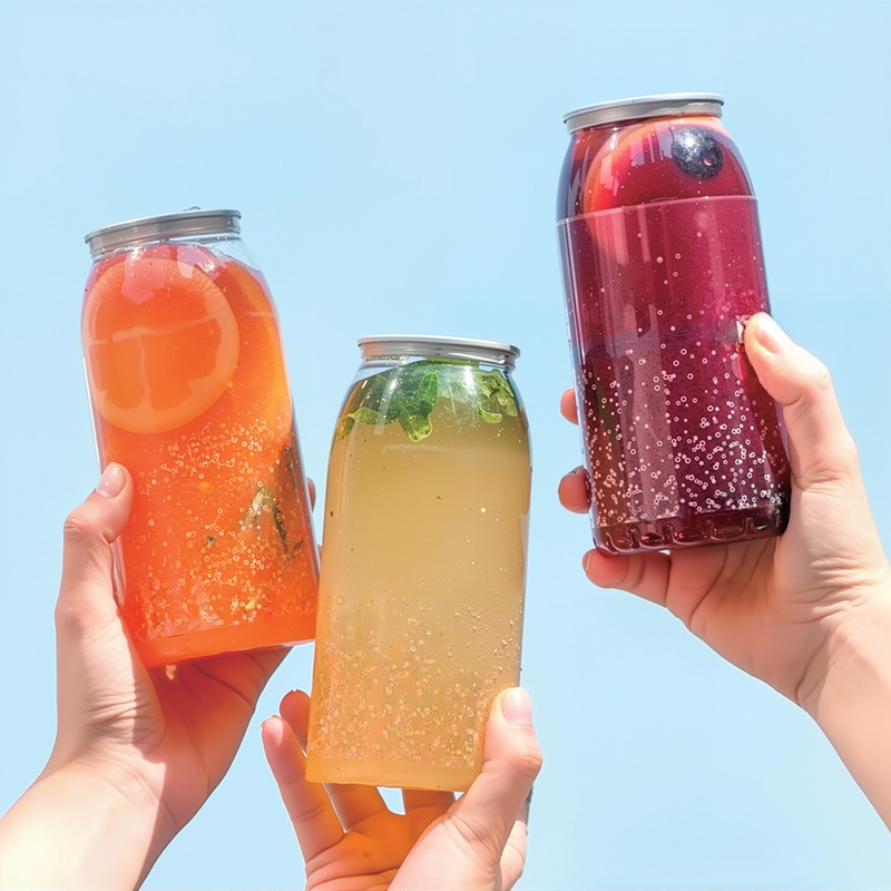 Wholesale PET Easy Open Cans for Beverage Packaging