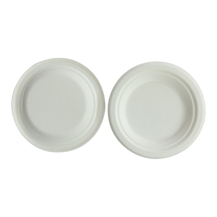 Bulk Sugarcane Bagasse Plates for Foodservice