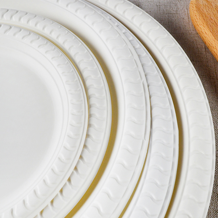 Cornstarch Compostable Plate