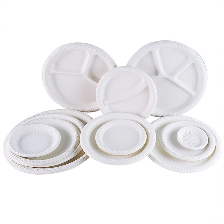 Cornstarch Compostable Plate