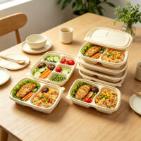 Cornstarch Food Packaging for Restaurants