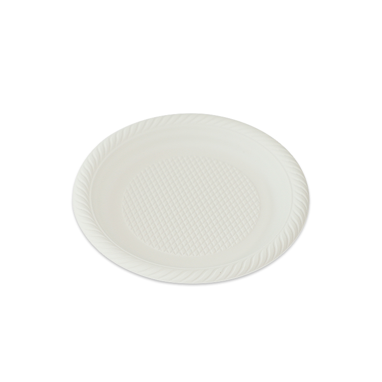 Cornstarch White Plate