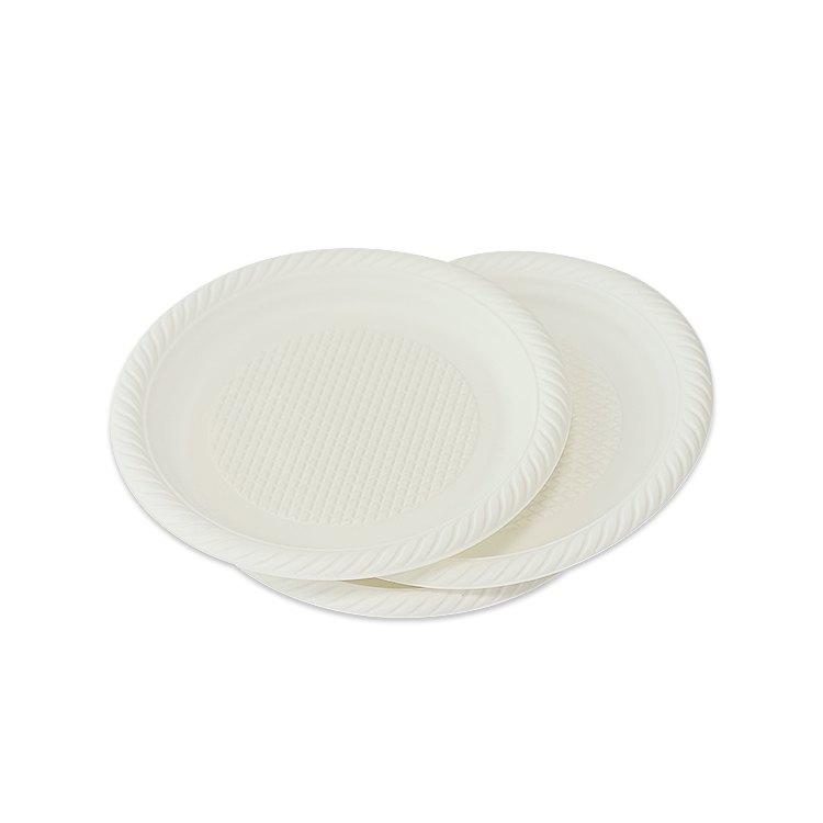 Cornstarch White Plate