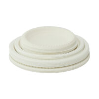 Cornstarch White Plate
