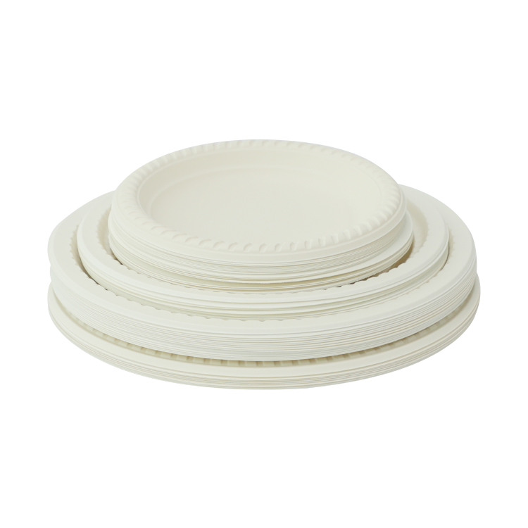 Cornstarch White Plate