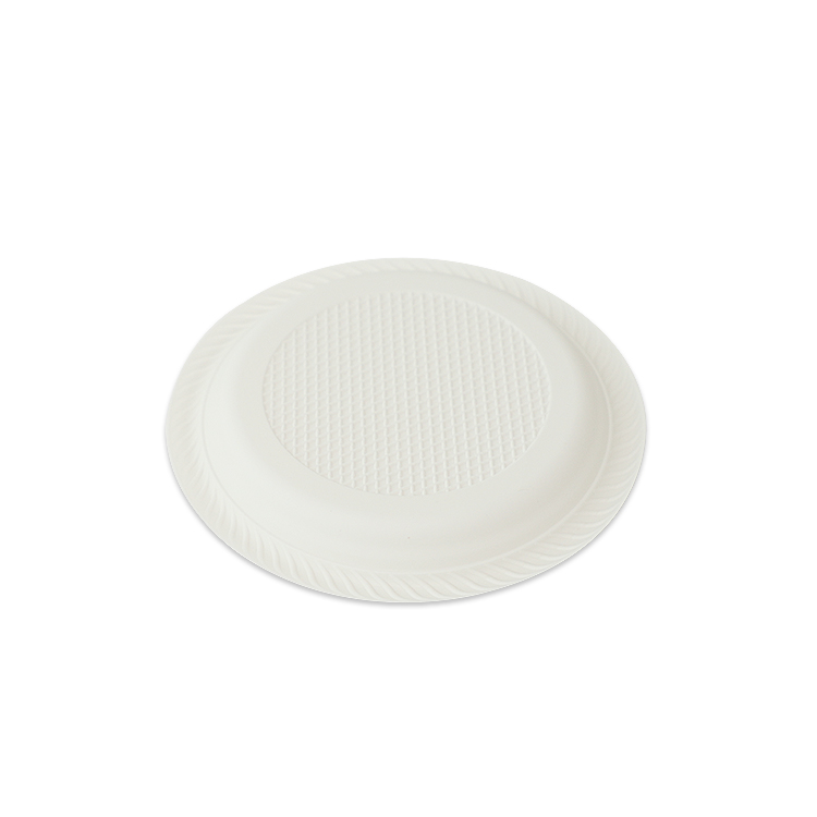 Cornstarch White Plate