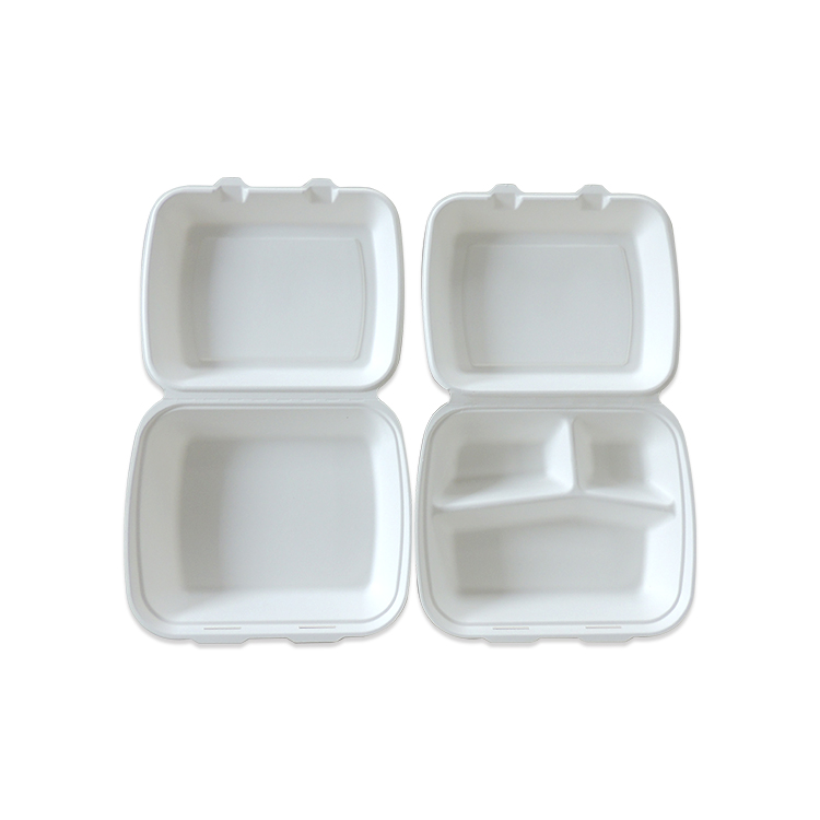 Sugarcane Food Clamshell Box