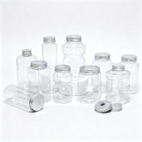 Transparent PET Drinking Bottle for Cold Beverages