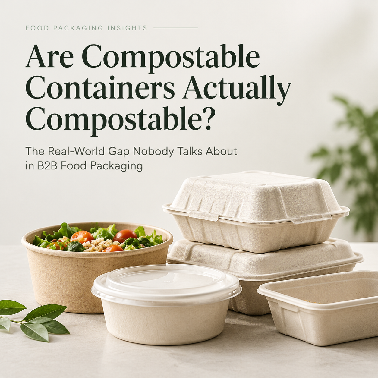 Are Compostable Containers Actually Compostable