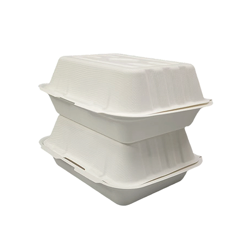 Bagasse Clamshell Containers Wholesale