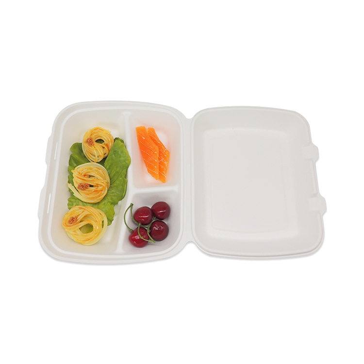 Bagasse Clamshell Containers Wholesale