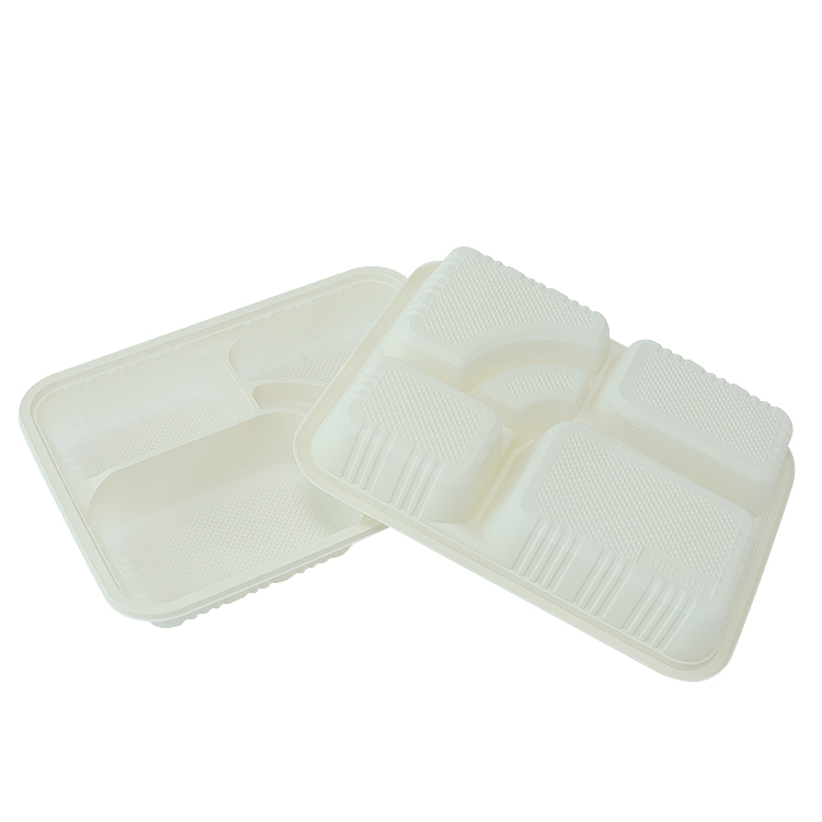 Cornstarch 5-Compartment Meal Prep Containers
