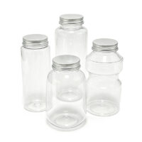 PET Cans with Lids