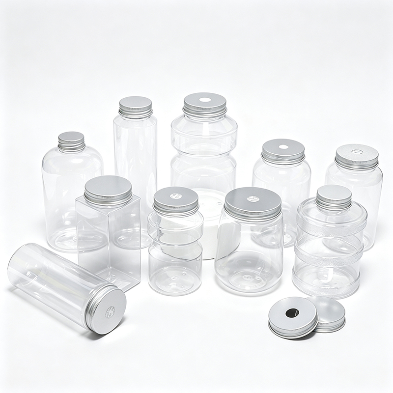 PET Cans with Lids