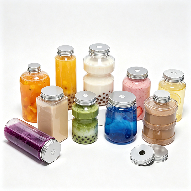 PET Cans with Lids