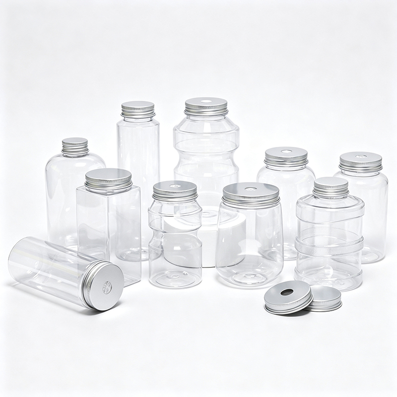 PET Cans with Lids