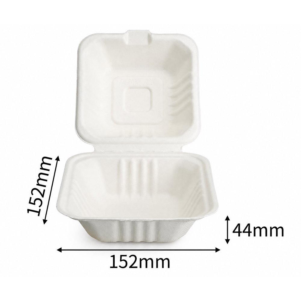 Sugarcane Clamshells Containers